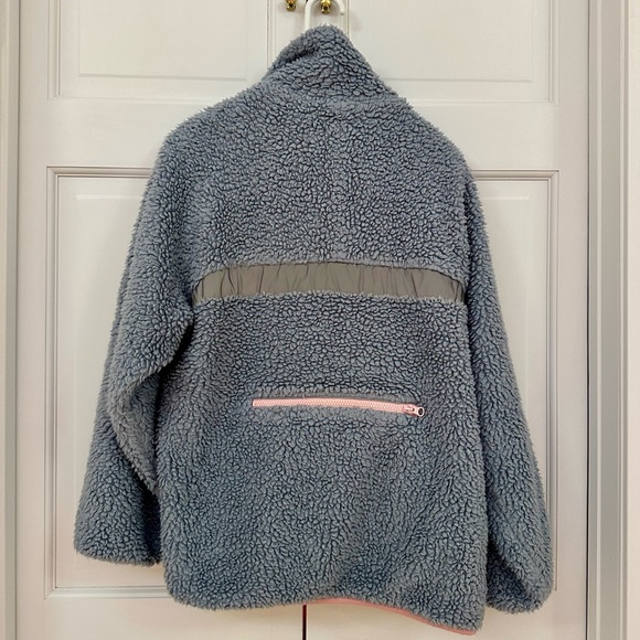 Sandy Liang Blue Fleece Jacket - Picture 16 of 16